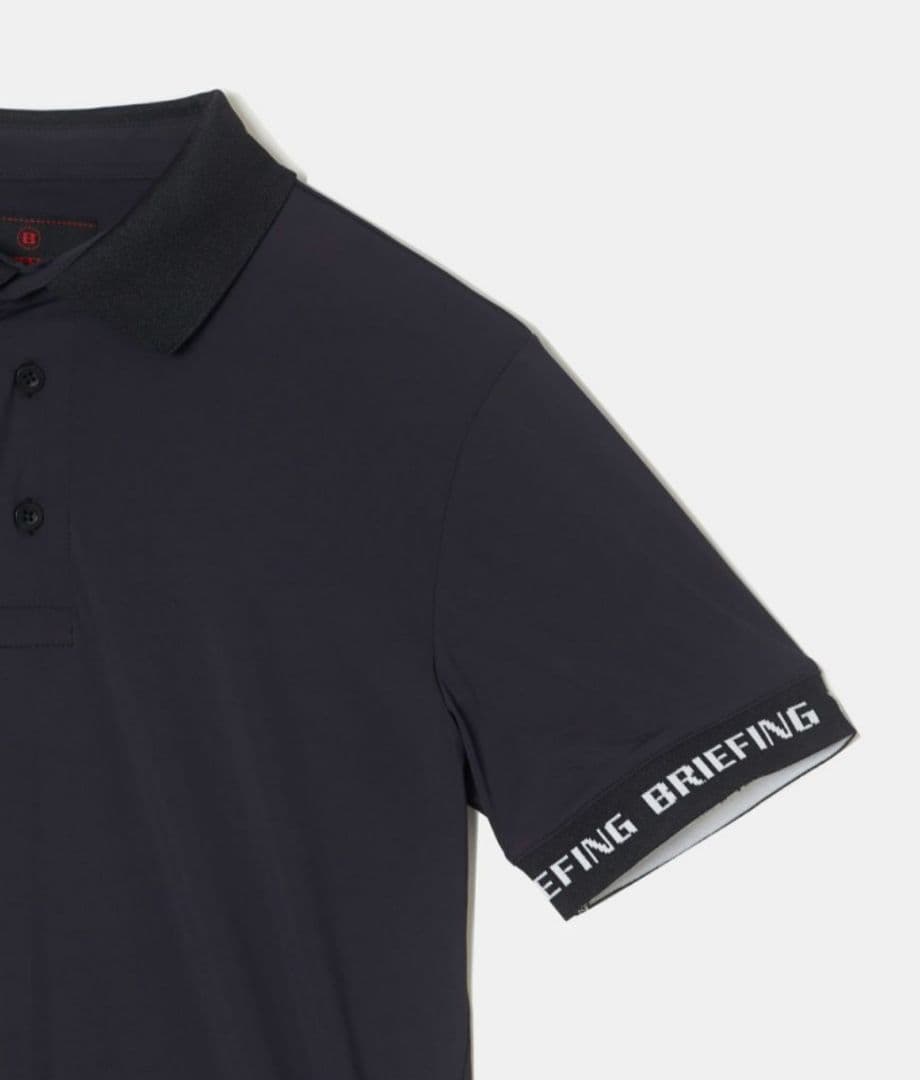 BRIEFING GOLF ブラック ポロシャツ S