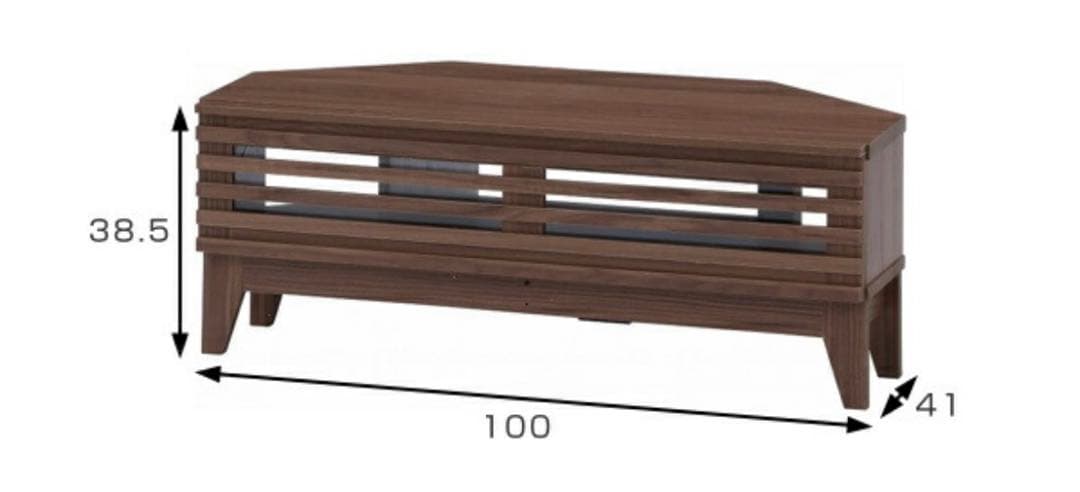 【かめめ様限定】コーナーテレビボード100cm
