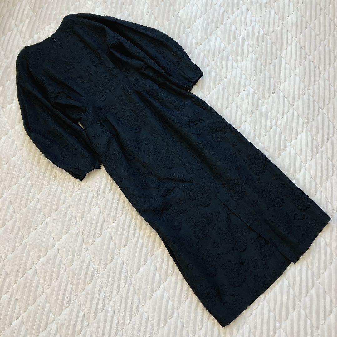 VERMEIL par iena ジャガードウエストシェイプワンピース38