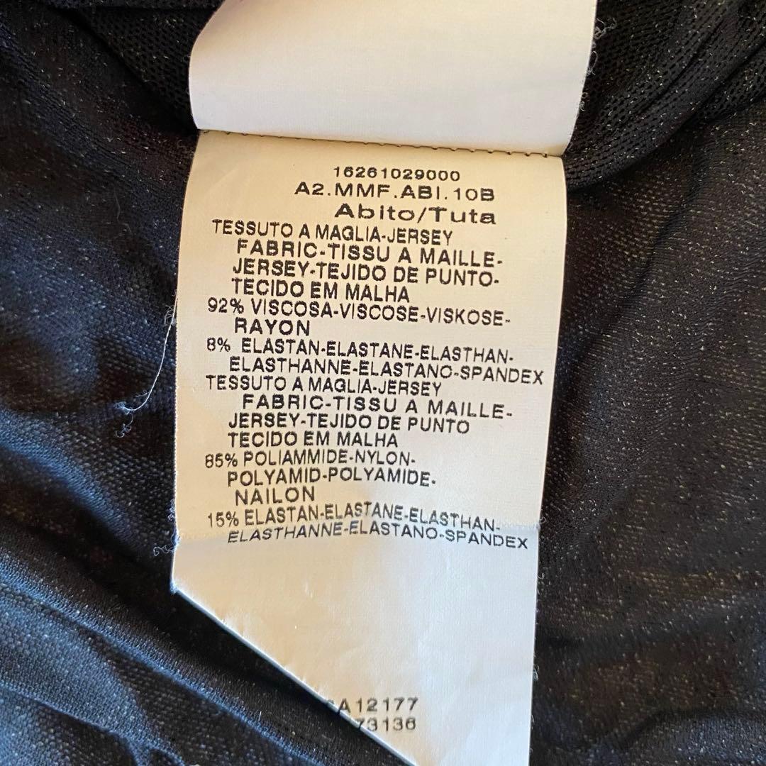 マックスマーラ　白タグ　ロングワンピース　大きいサイズ42 ノースリーブ