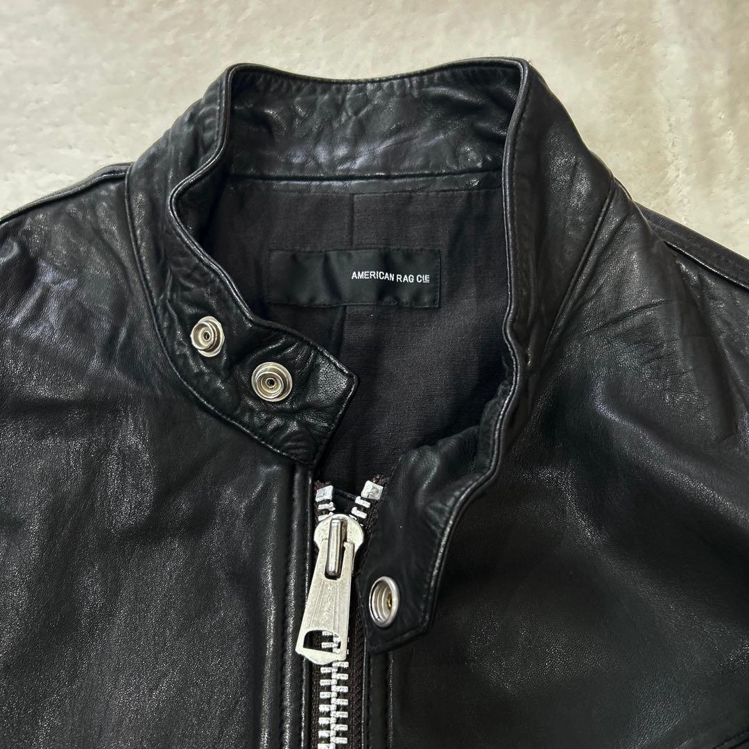 AMERICAN RAG CIE アメリカンラグシー レザージャケットSサイズ