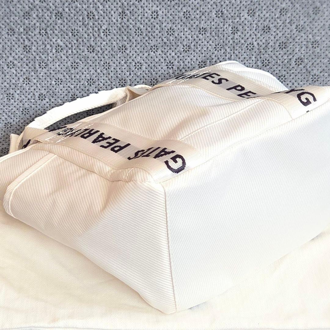 《美品》PEARLY GATES パーリーゲイツ ゴルフ カートバッグ ホワイト