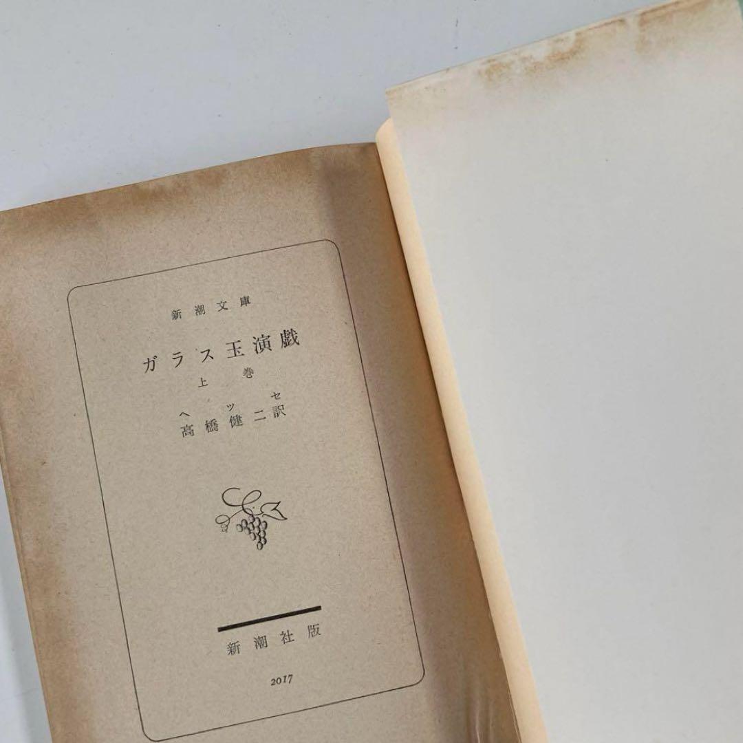 「ガラス玉演戯」 ヘルマン・ヘッセ 上下巻２冊セット