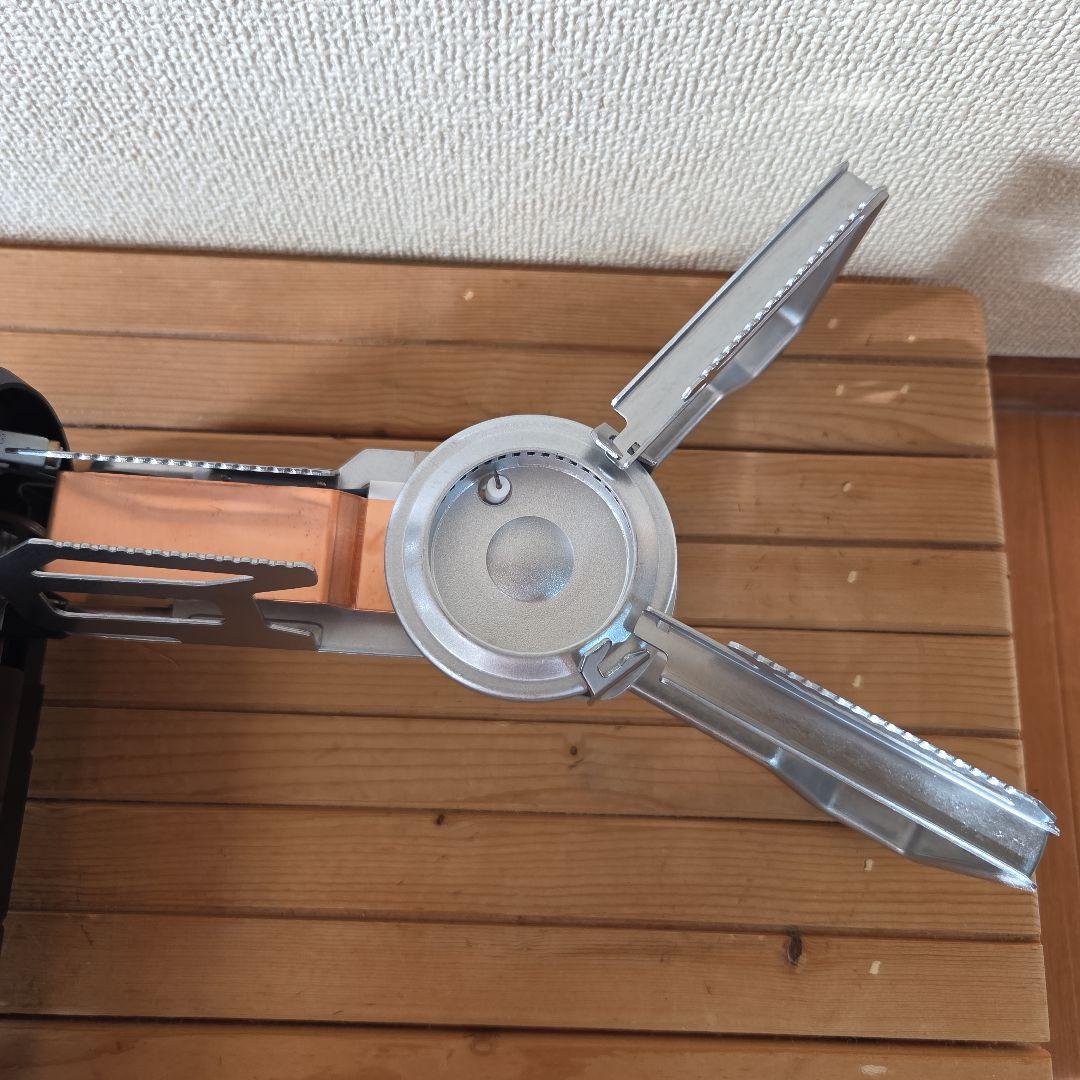 [未使用]スノーピーク&CAMPバーナー/ブラック