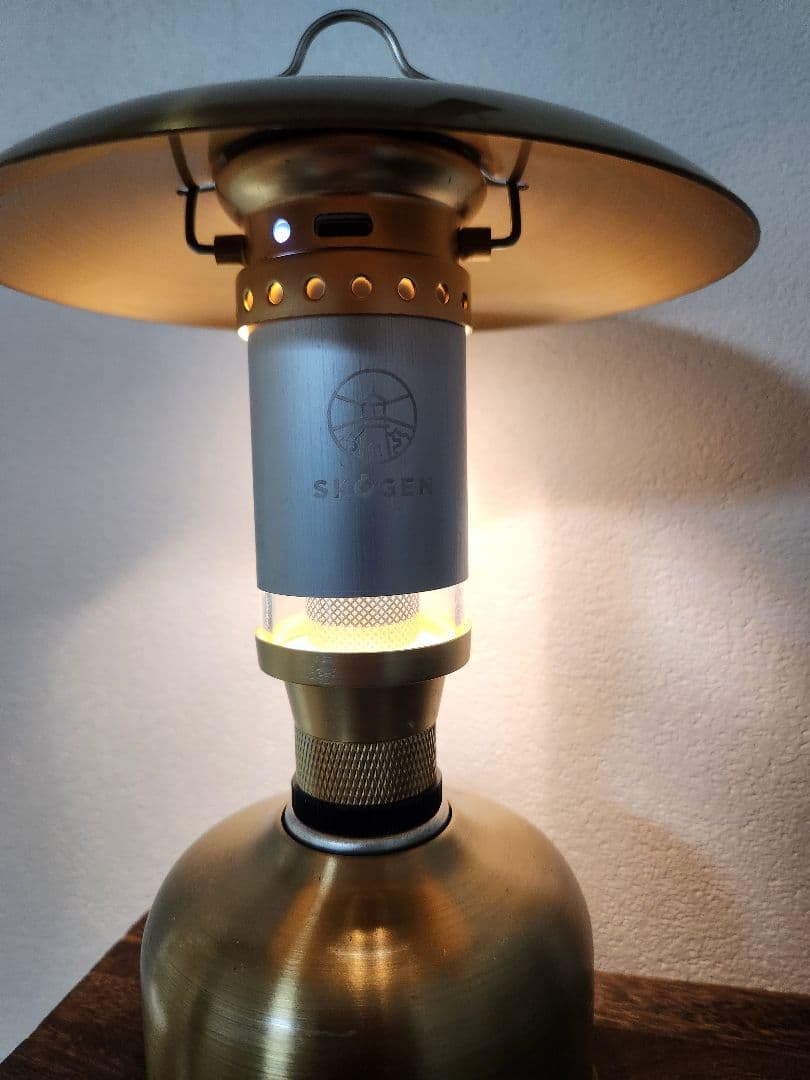 SKOGEN ゴールド キャンプ ランタン フルセット