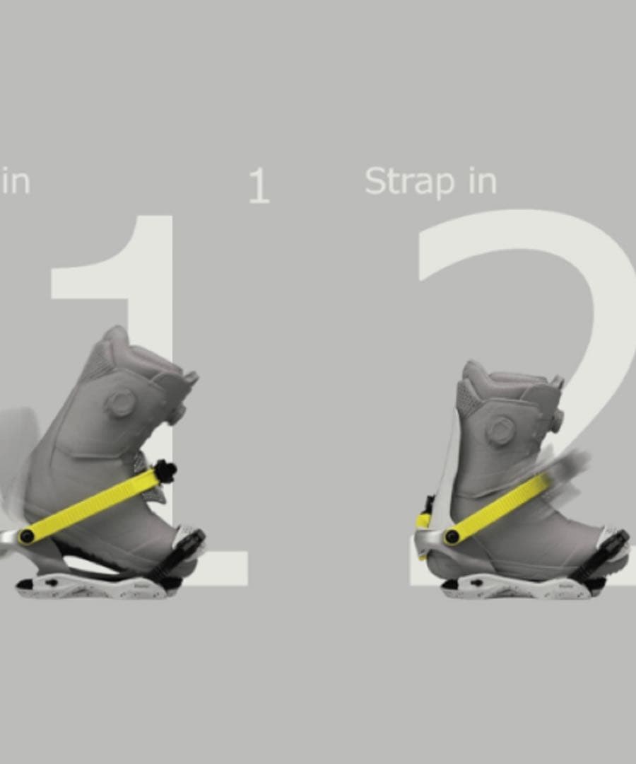 一度着用 M/L 25-26 バタレオン フェイズ バインディング