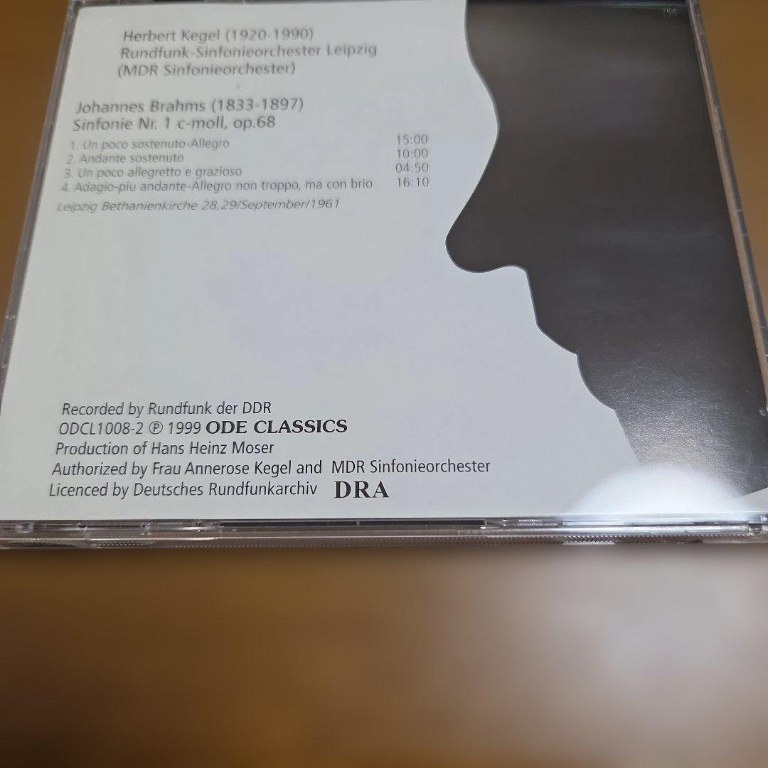 ヘルベルト・ケーゲル　ブラームス 4CDセット