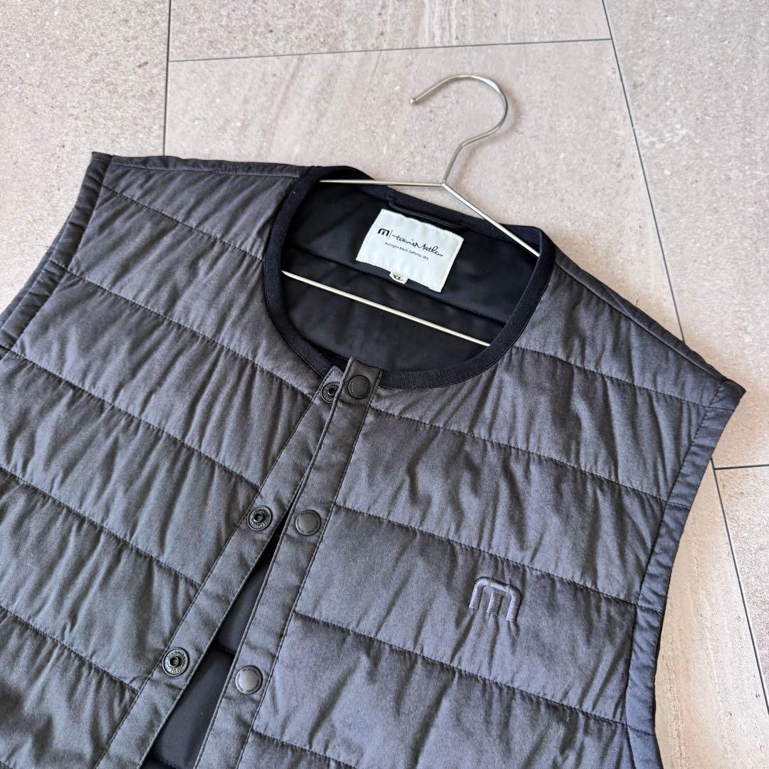 超美品◆トラビスマシュー防寒中綿ベスト◆メンズゴルフウェアXL（LL）