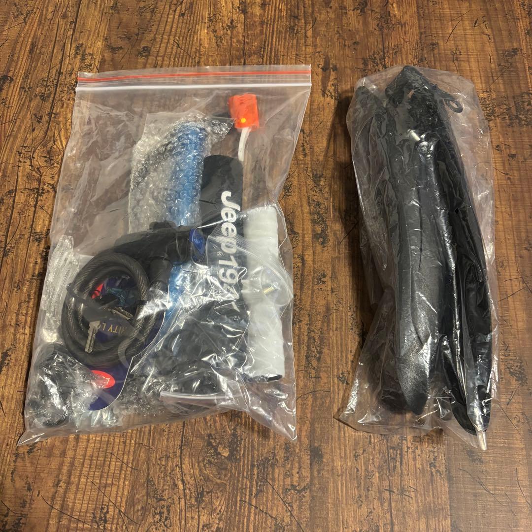 JEEP 20インチ 折り畳み 自転車 マットブラック 7段変速 折りたたみ