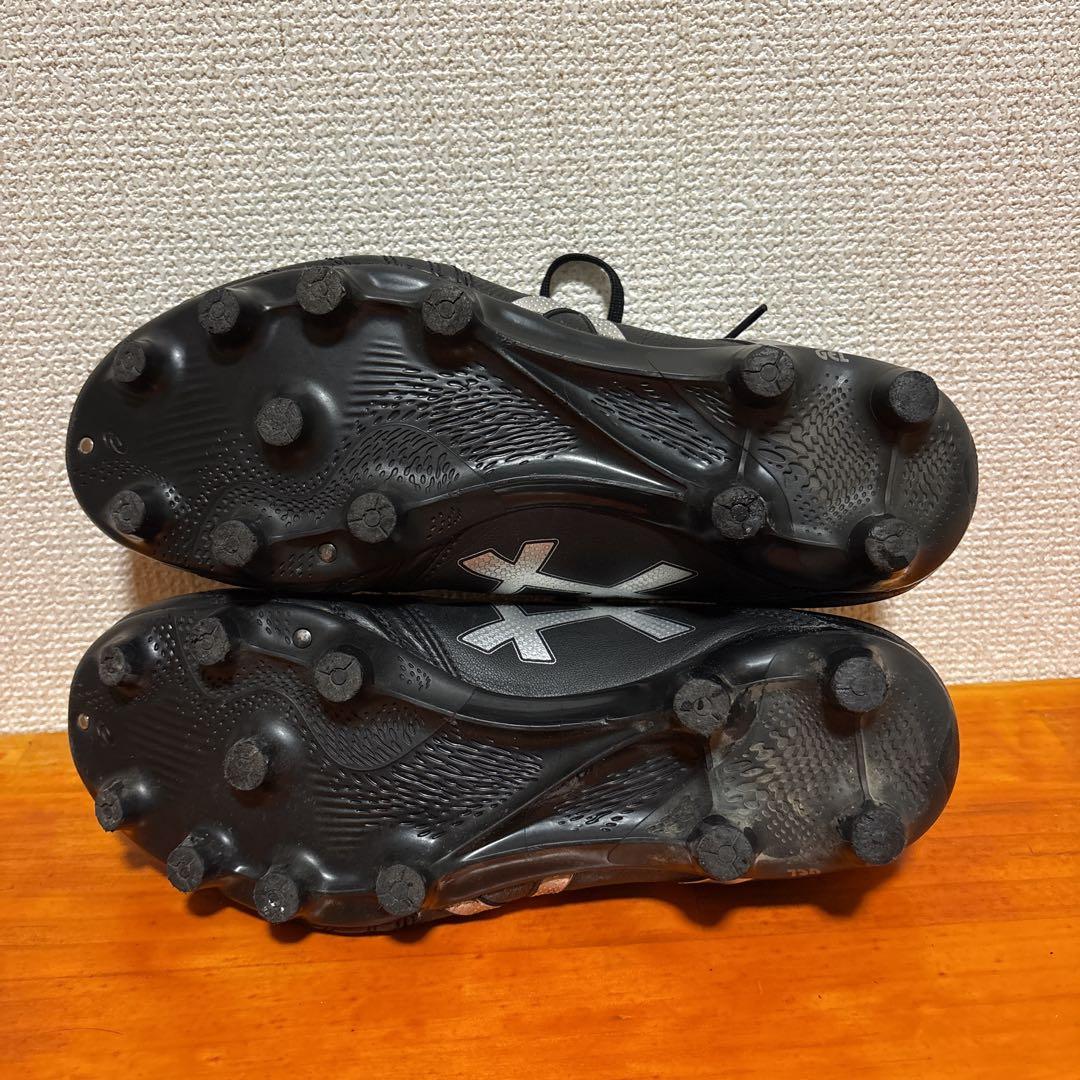 ASICS DS LIGHT 25cm サッカー スパイク　黒