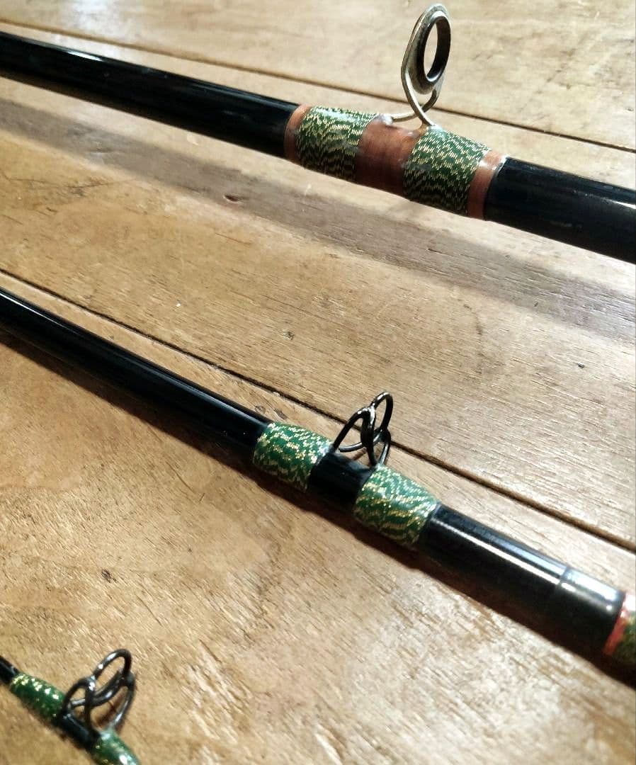 【美品】菊池工房　キクチクラフト　アンペックス　レイクトローリングロッド