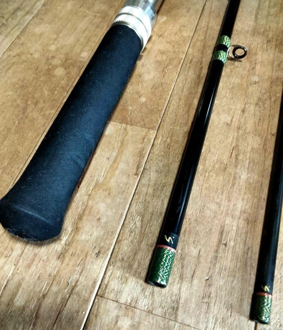 【美品】菊池工房　キクチクラフト　アンペックス　レイクトローリングロッド