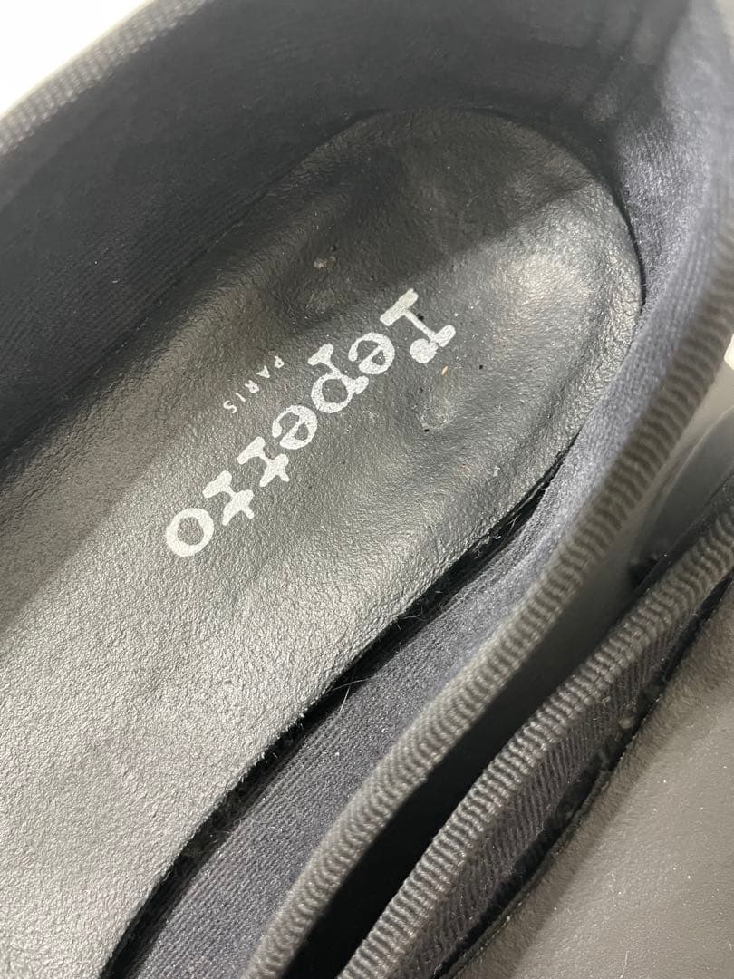 【USED】　レペット　カミーユバルコム　バレエシューズ　38 ヒール太め