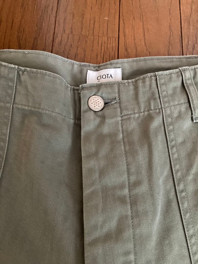 CIOTA ベイカーパンツ へリボーン チノパン 6