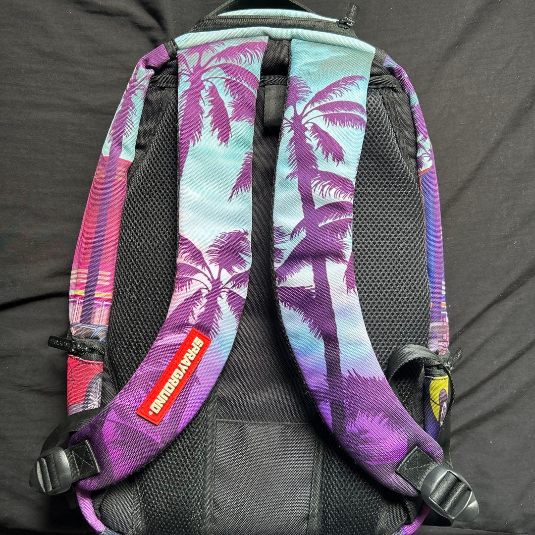 SPRAYGROUND マルチカラーデザイン リュック