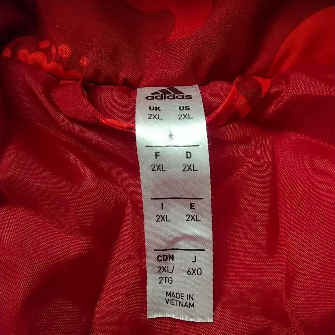 幻サイズ☆アディダス アーセナルFC 刺繍 中綿 ナイロンジャケット 6XO