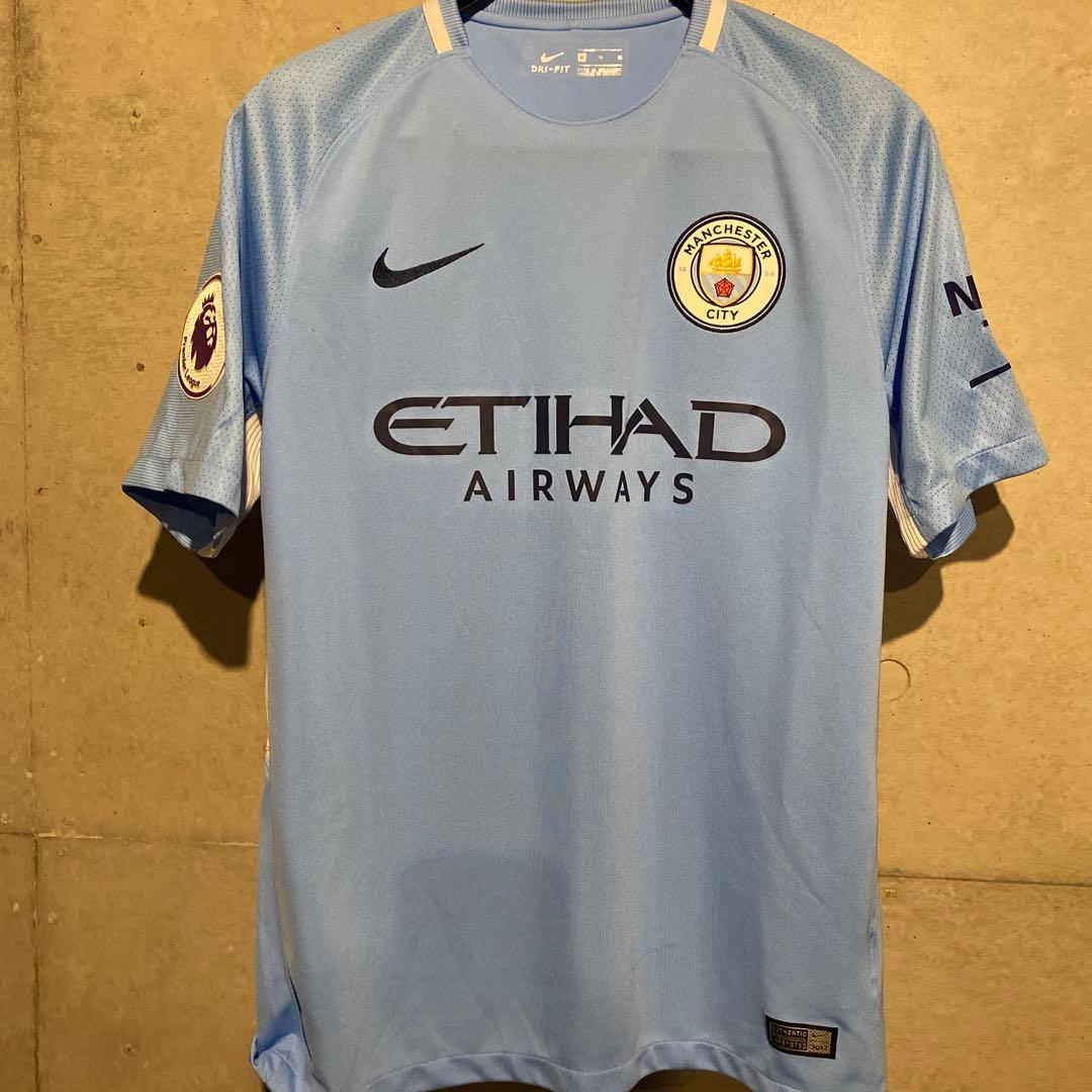 ダビド・シルバ 　マンチェスター・シティ　 17/18　ホーム　リーグ仕様