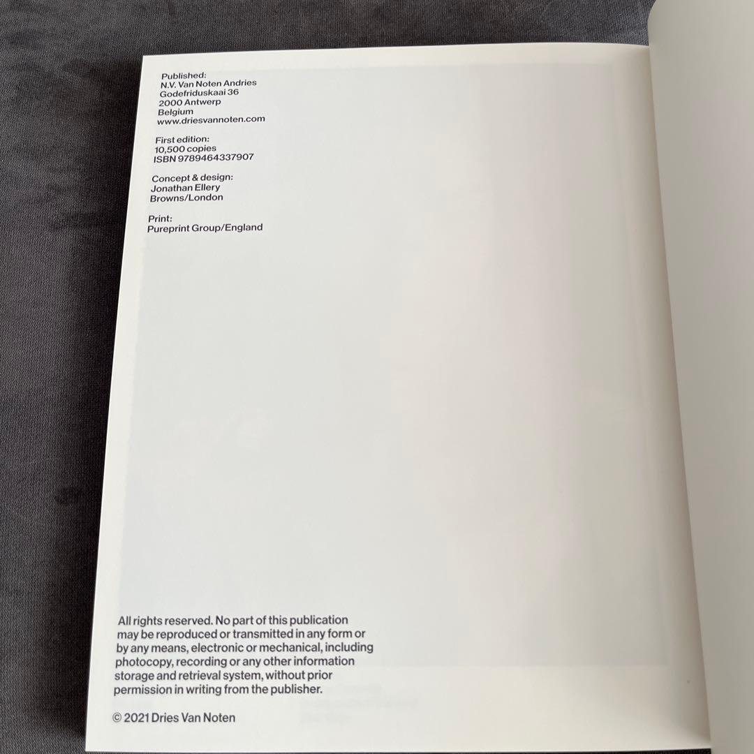 アート・デザイン・音楽 Dries Van Noten 21AW Casper Sejersen