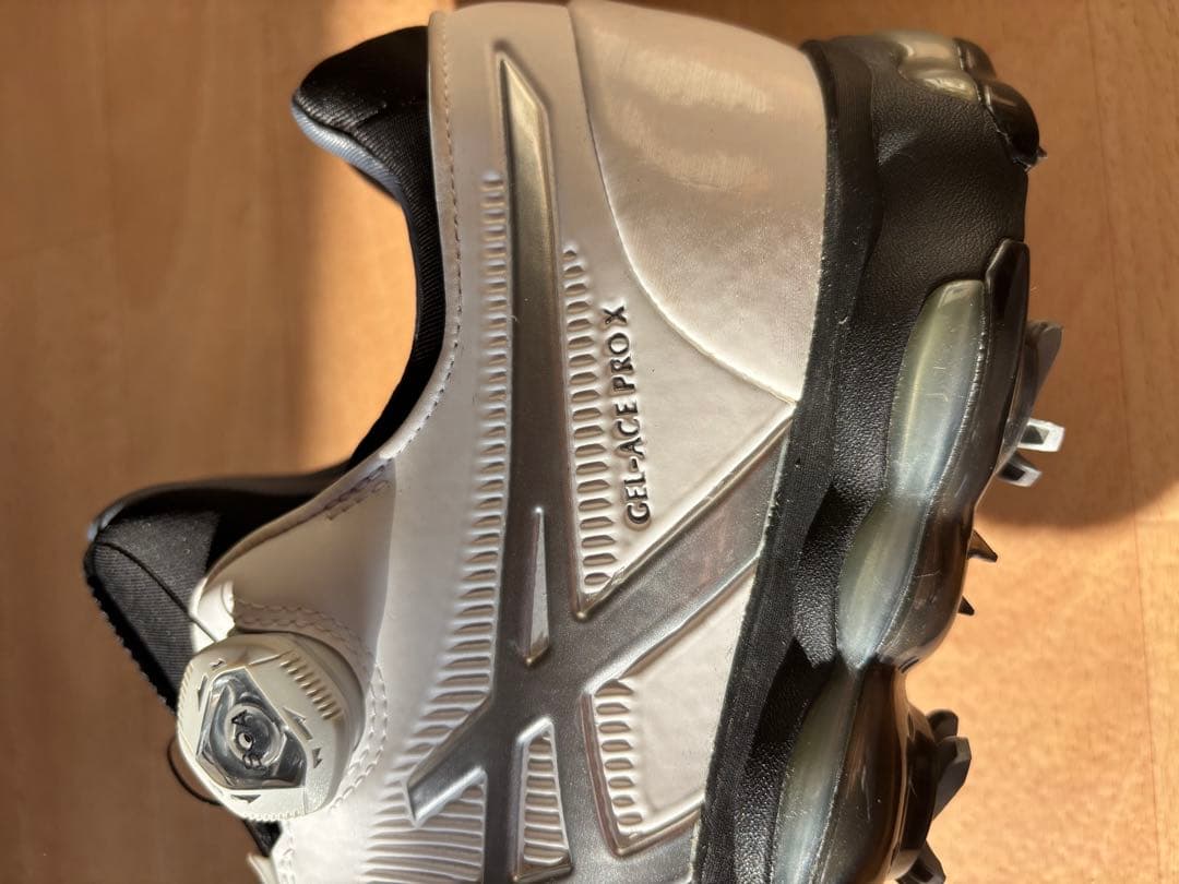 asics ゴルフシューズ ホワイト ダイヤル式