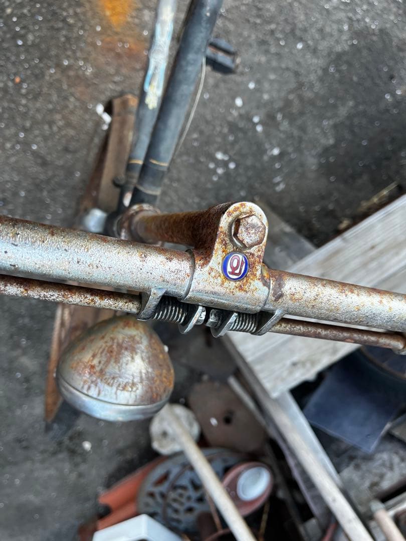 丸石自転車、昭和レトロ丸石自転車、レトロ運搬車、自転車運搬車、丸石自転車運搬車