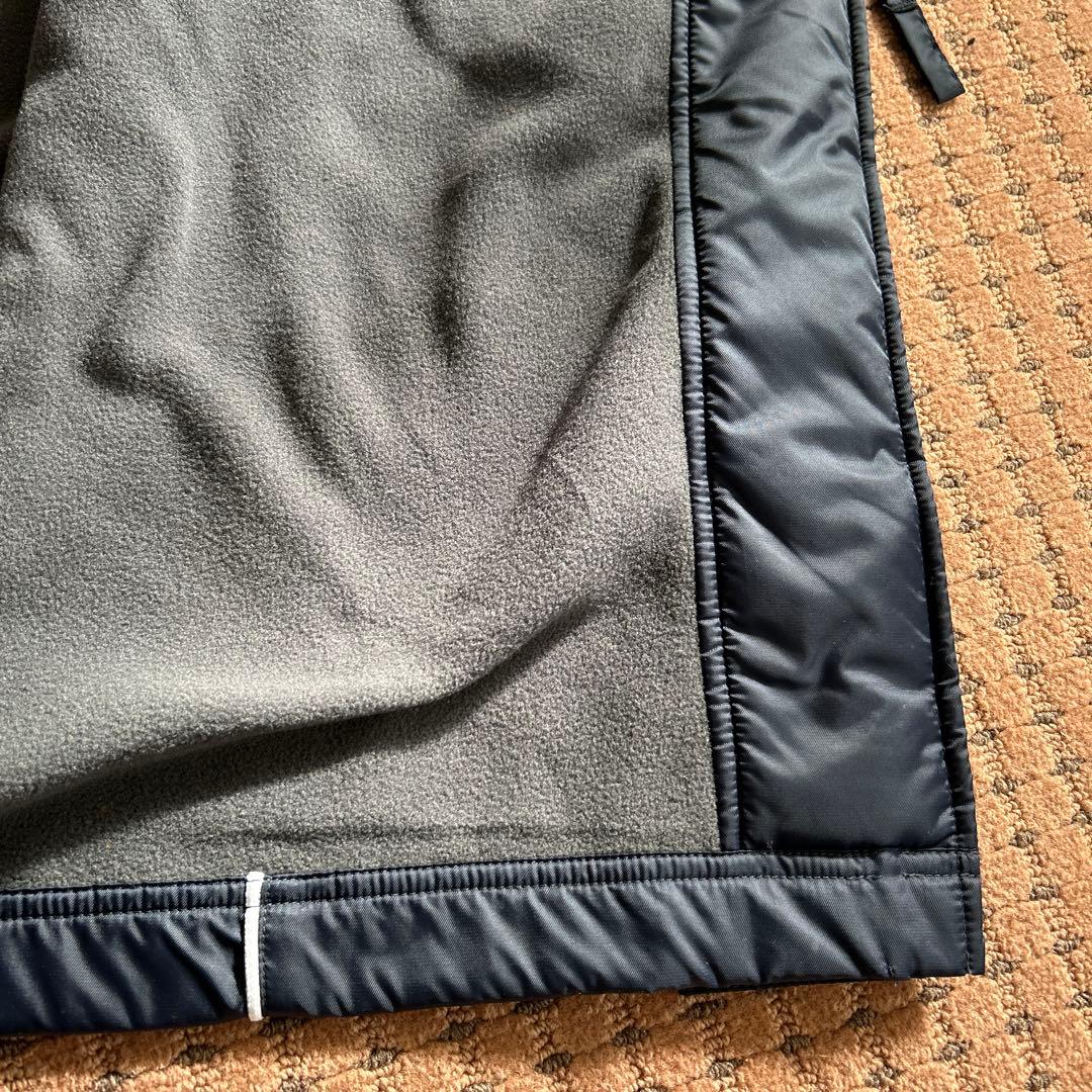 未使用タグ★NIKE 11000円 撥水 防寒 ベンチコート M 紺色 中綿ボア