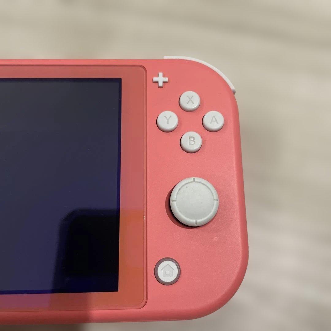 Nintendo Switch Lite ピンク本体　ケース付き