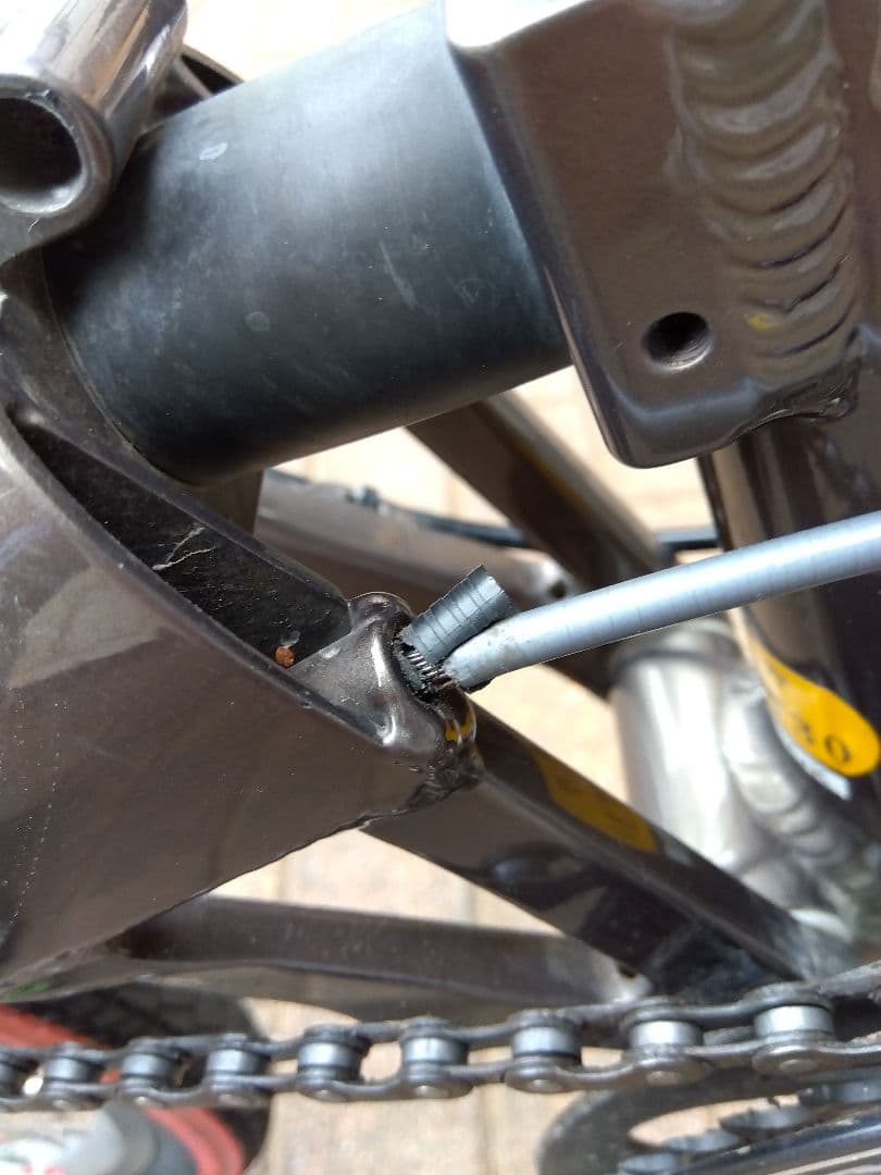 【ジャンク品】r&m BD-1 ブラウン 18インチ