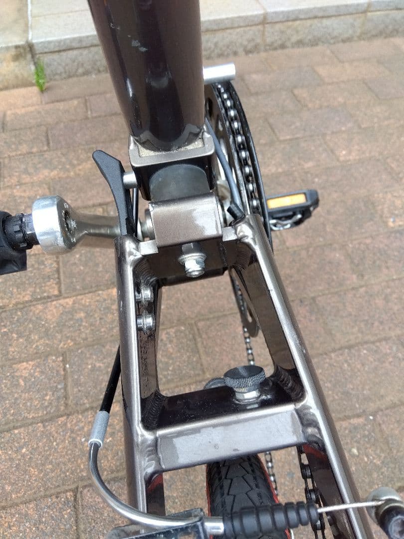 【ジャンク品】r&m BD-1 ブラウン 18インチ