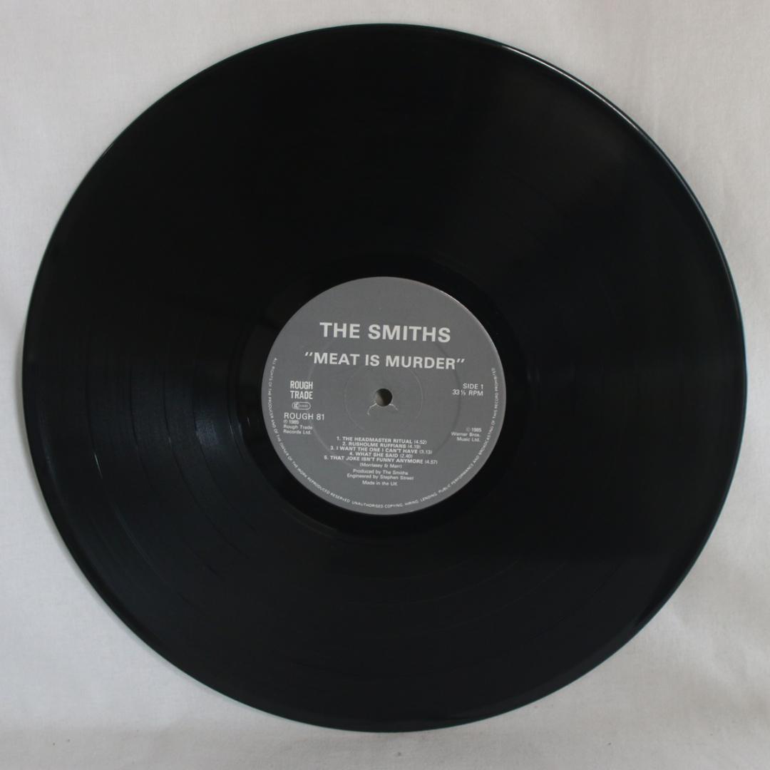 英LP The Smiths Meat Is Murder UKオリ1stプレス