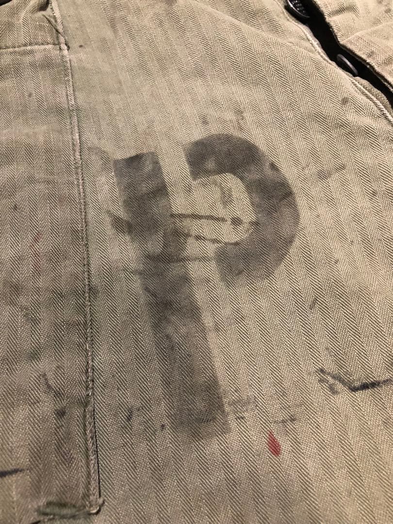 【vintage】M-43 ARMY アメリカ軍 ヘリンボーン PW POW