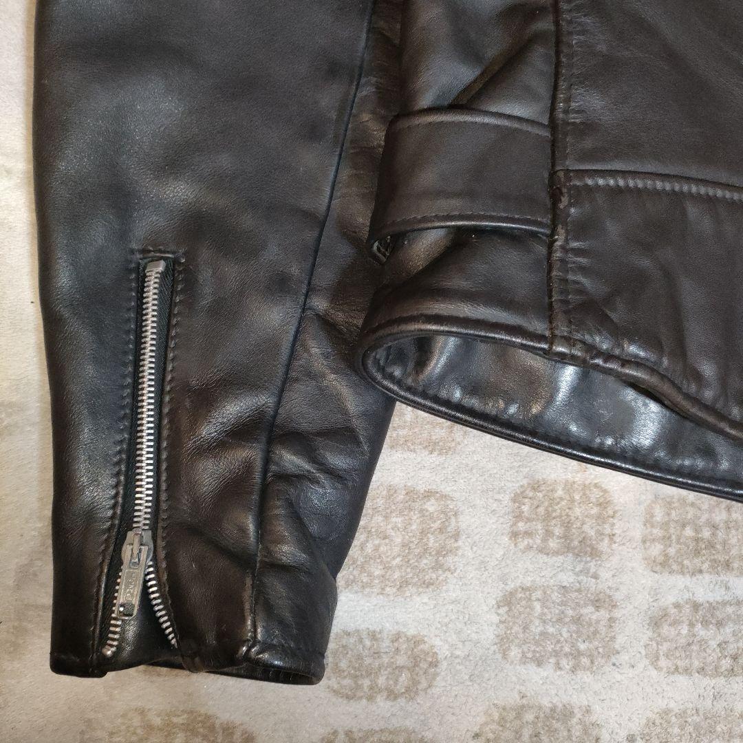 良品人気618Schottダブルライダースバイカータグ４０ダメでも対応有！