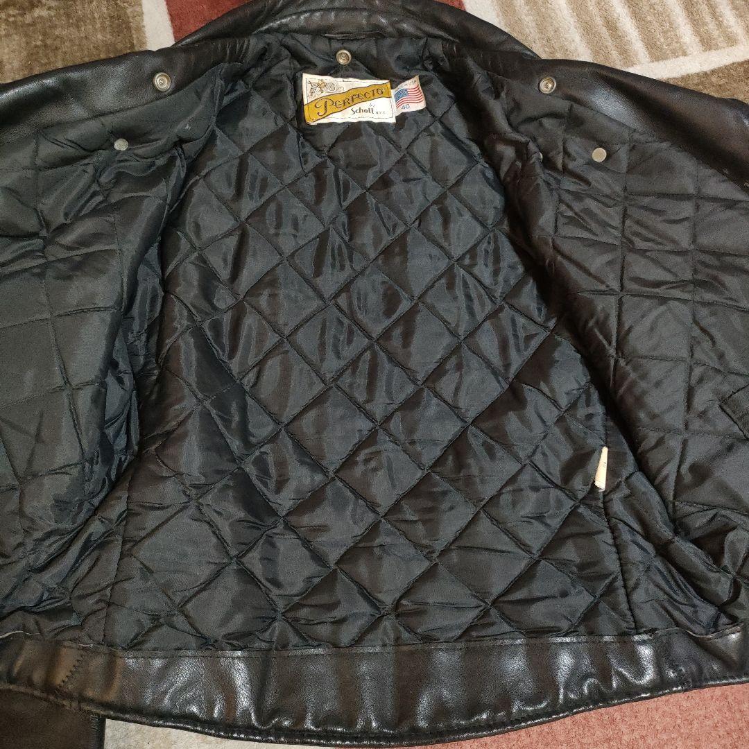 良品人気618Schottダブルライダースバイカータグ４０ダメでも対応有！