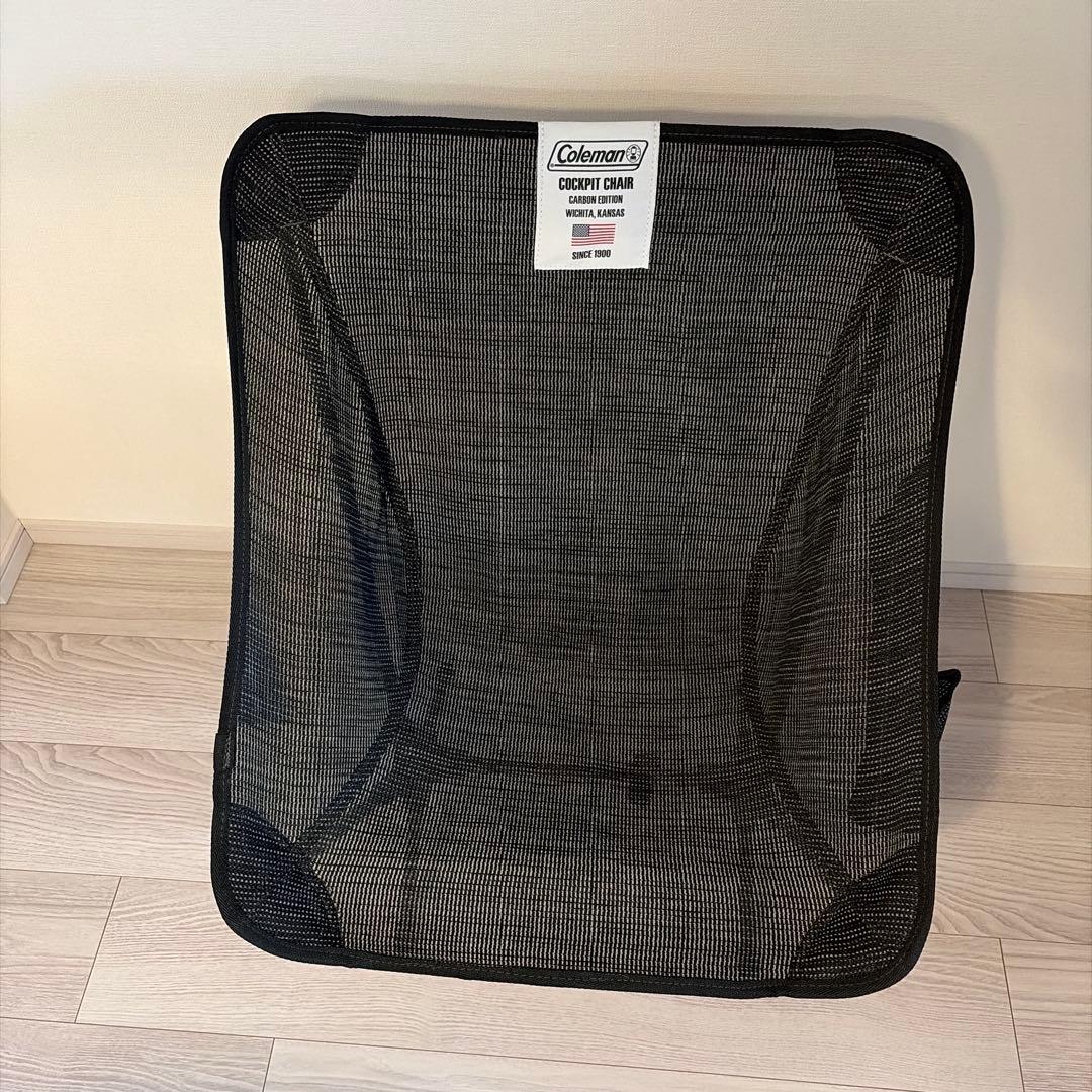 コールマン　コックピットチェア　カーボンエディション　プラチナムブラック