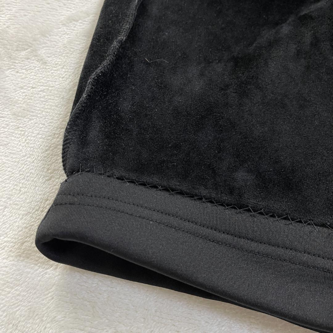 大きいサイズ　Gamakatsu　裏起毛フィッシングパンツ　ブラック