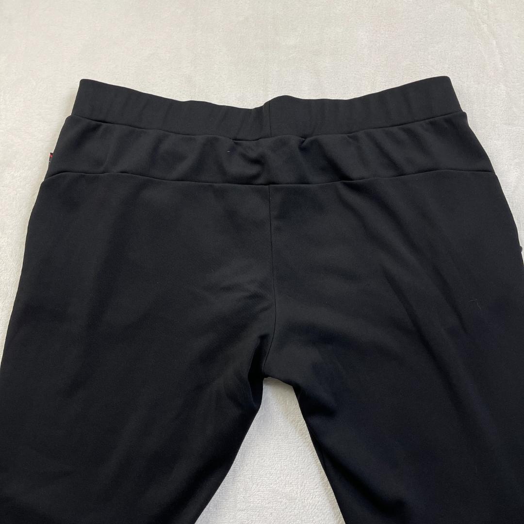 大きいサイズ　Gamakatsu　裏起毛フィッシングパンツ　ブラック