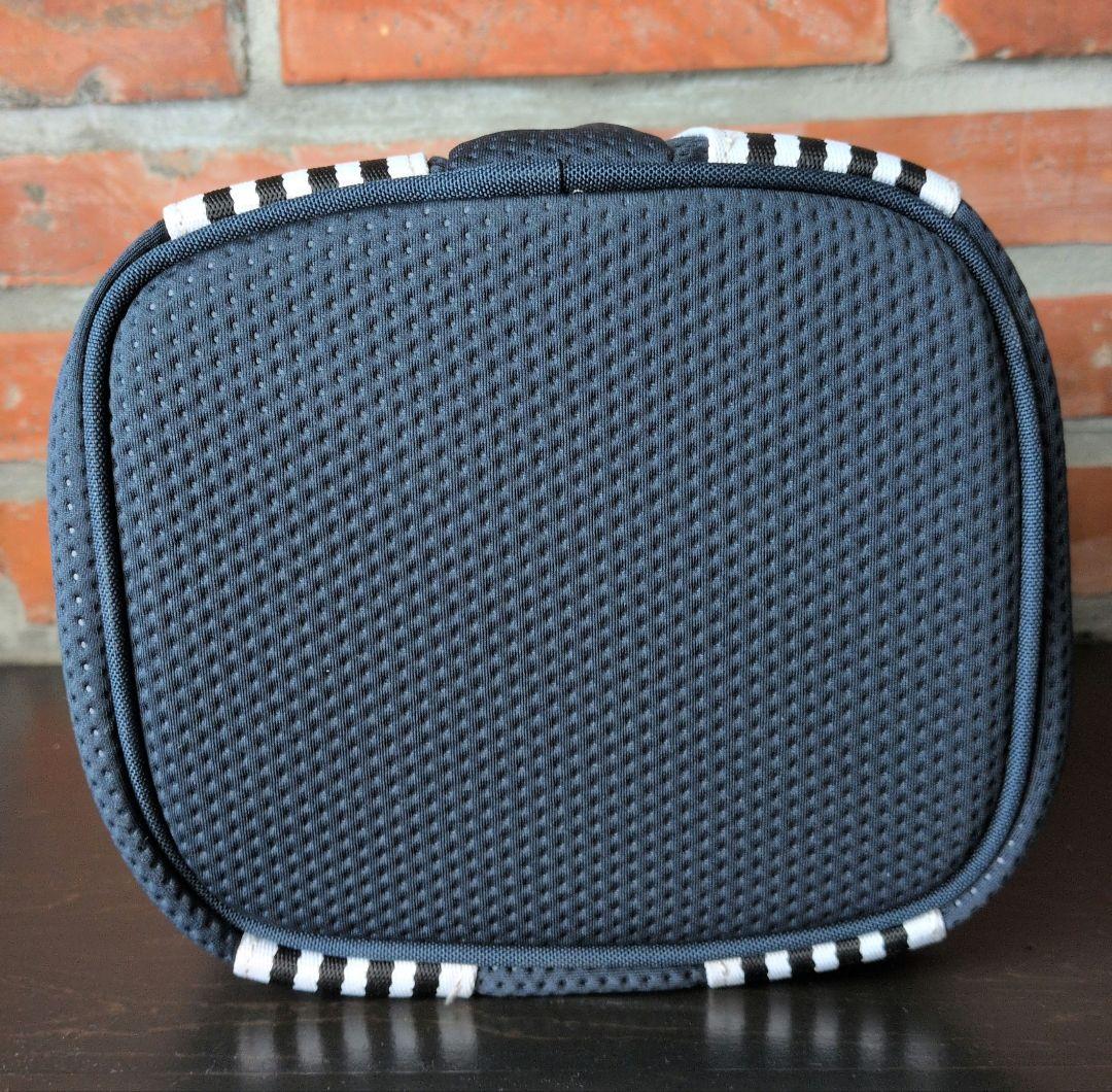 【美品】PEARLY GATES ストライプハンドルバッグ PG 1989