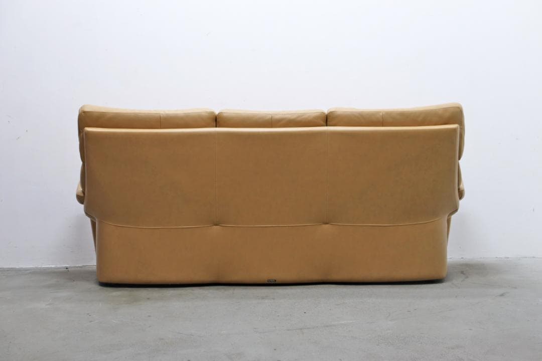 karimoku カリモク ZT73 本革 レザー 3P ソファ モダン