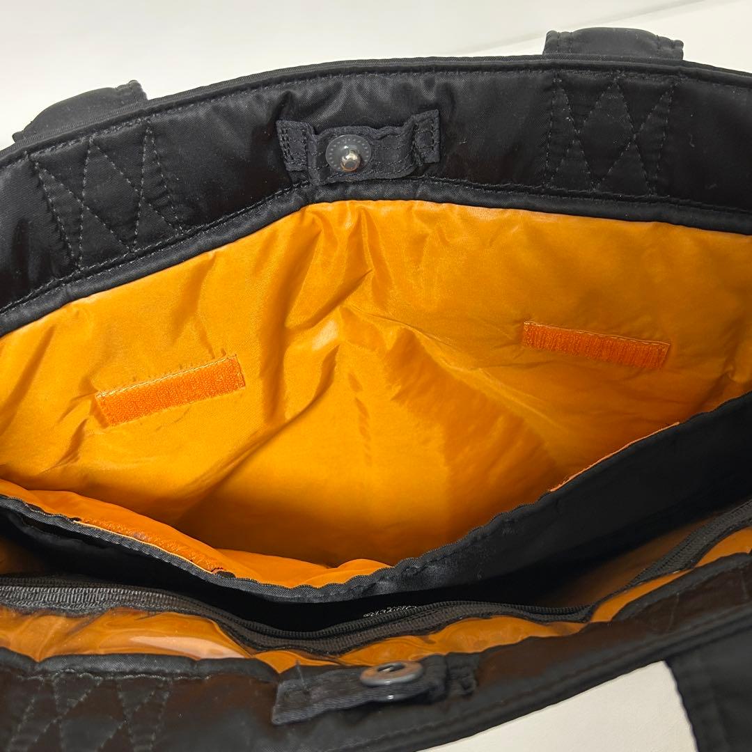 【美品】PORTER 吉田カバン ポーター タンカー トートバッグ ブラック