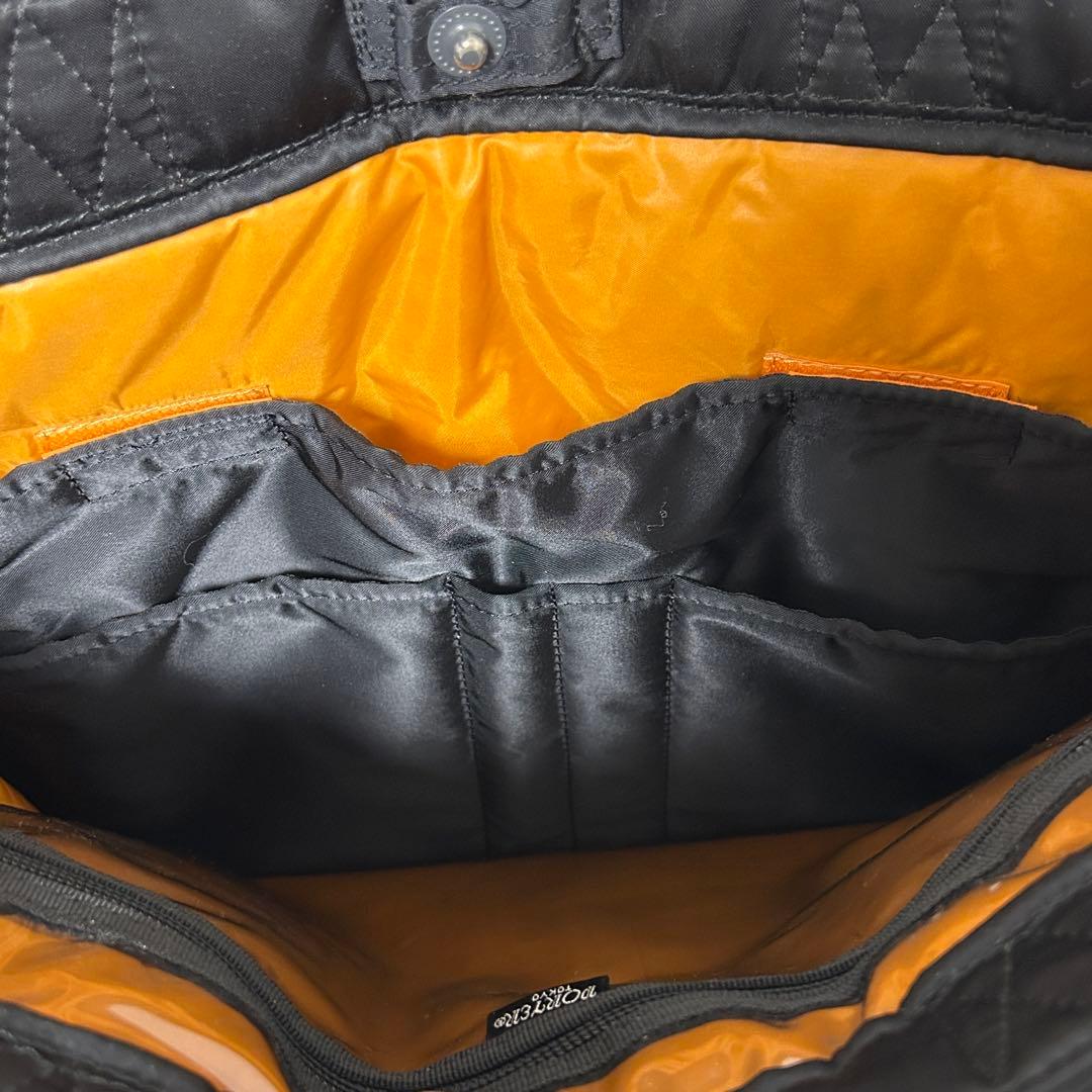 【美品】PORTER 吉田カバン ポーター タンカー トートバッグ ブラック