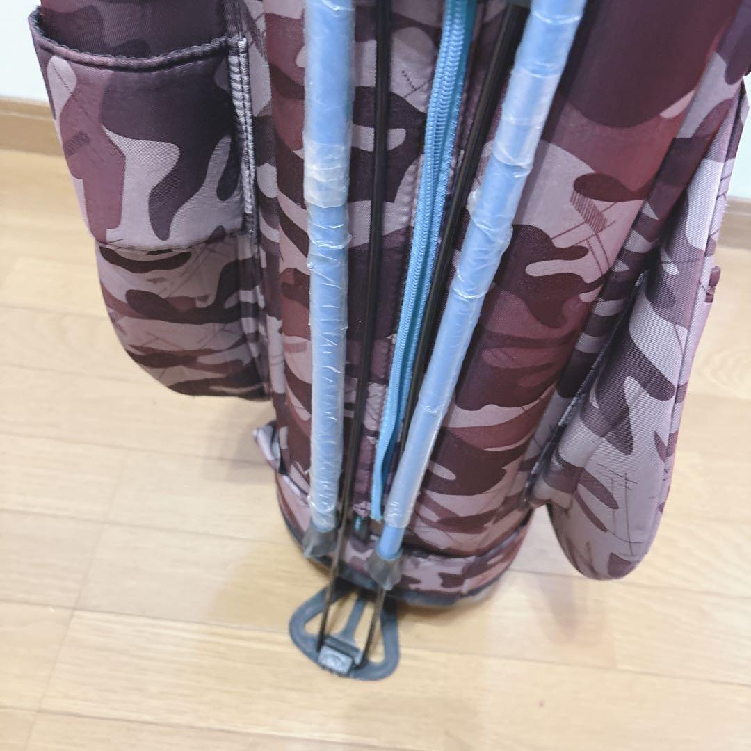 K377 Riviera リビエラ 迷彩柄 スタンドキャディバック