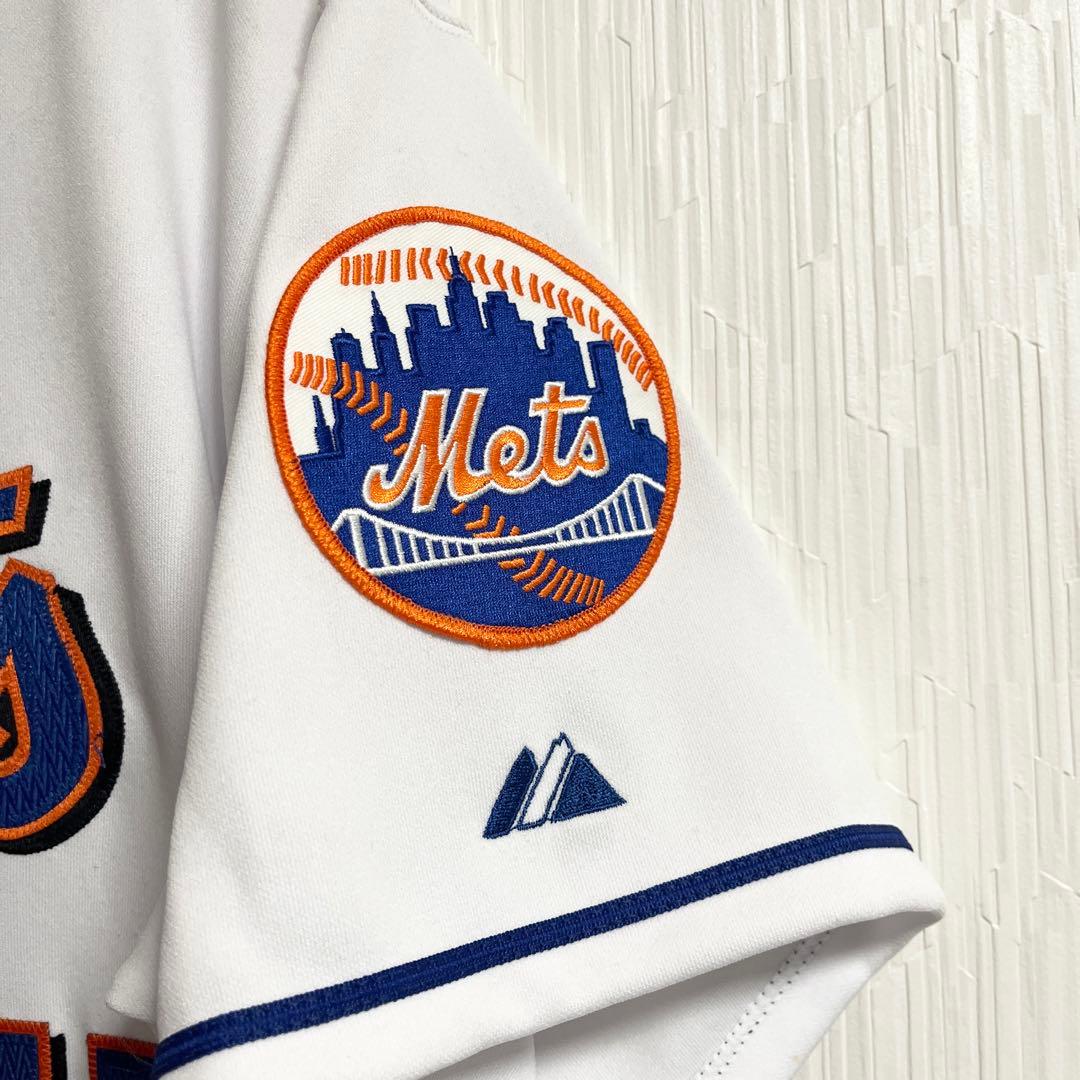 USA製　Majestic メッツ ベースボール シャツ メンズ 44 タグ付き