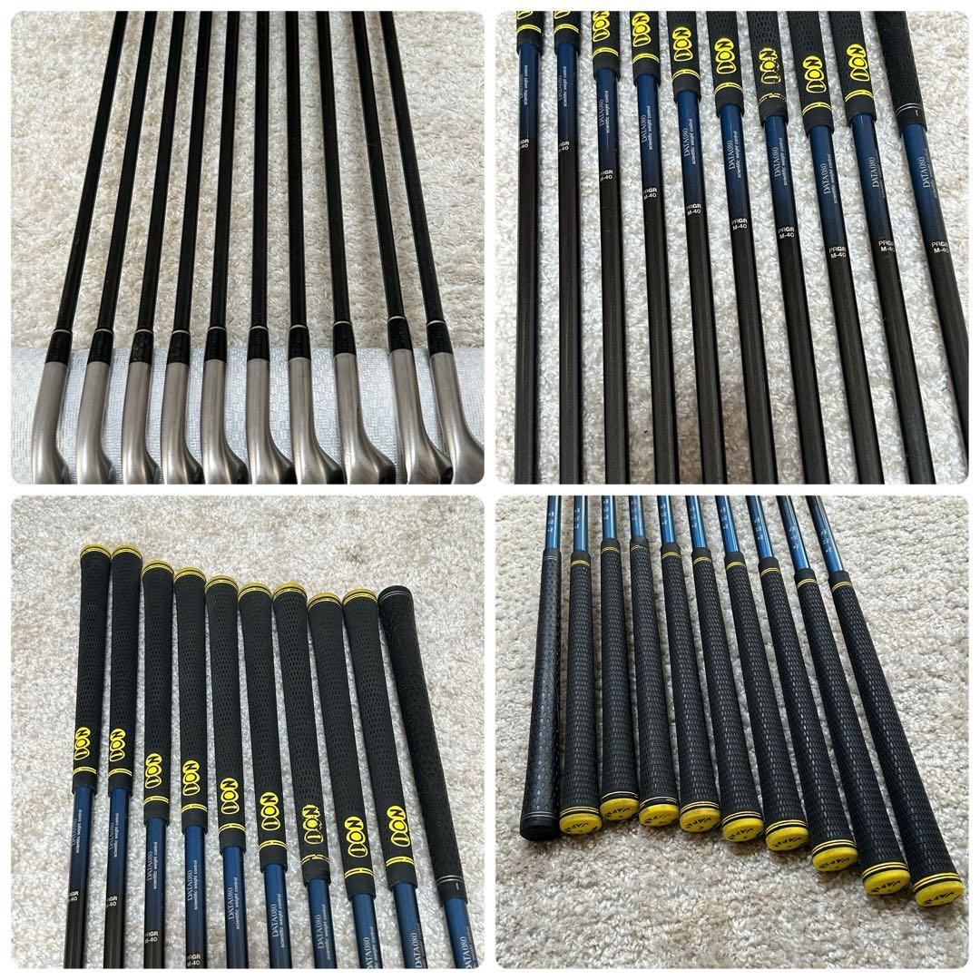 メンズ　キャロウェイ　プロギア　豪華16本　ゴルフセット　キャディバッグ付き