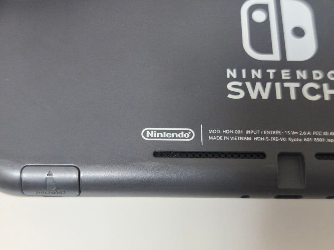 Switch Lite 本体のみ 動作確認済み 液晶不良あり