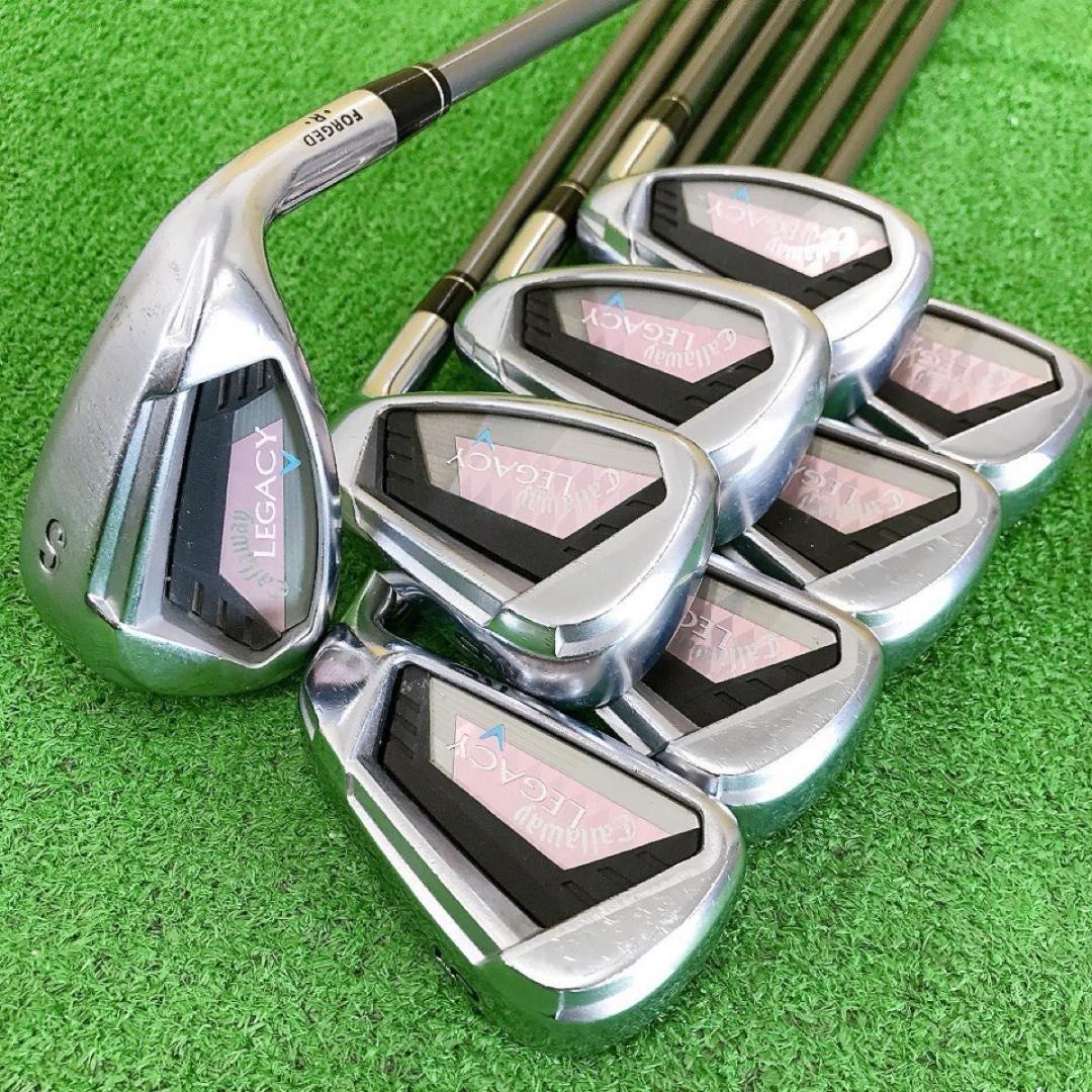 ツ13★キャロウェイ LEGACY40i 8本レディースアイアンセット レガシー