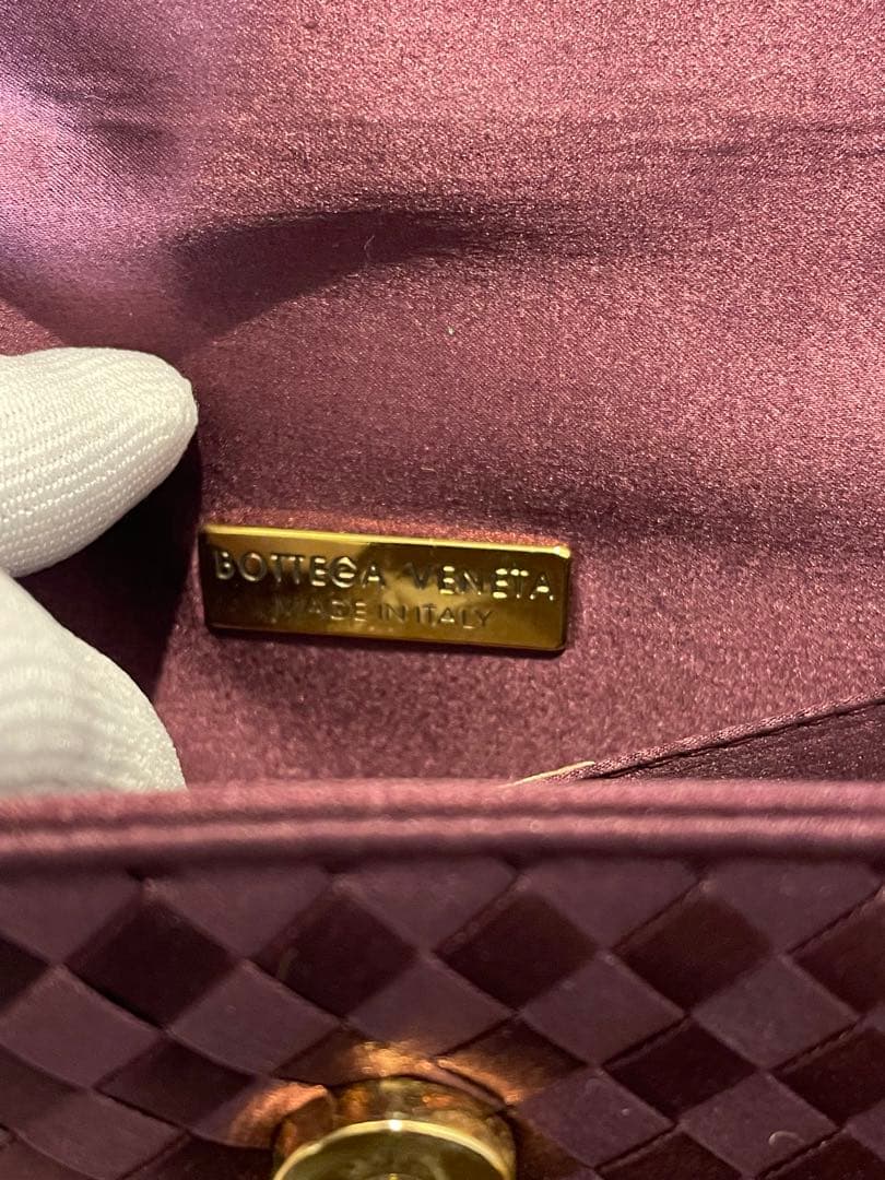 BOTTEGA VENETA ボッテガヴェネタ　ラインストーン　ハンドバッグ