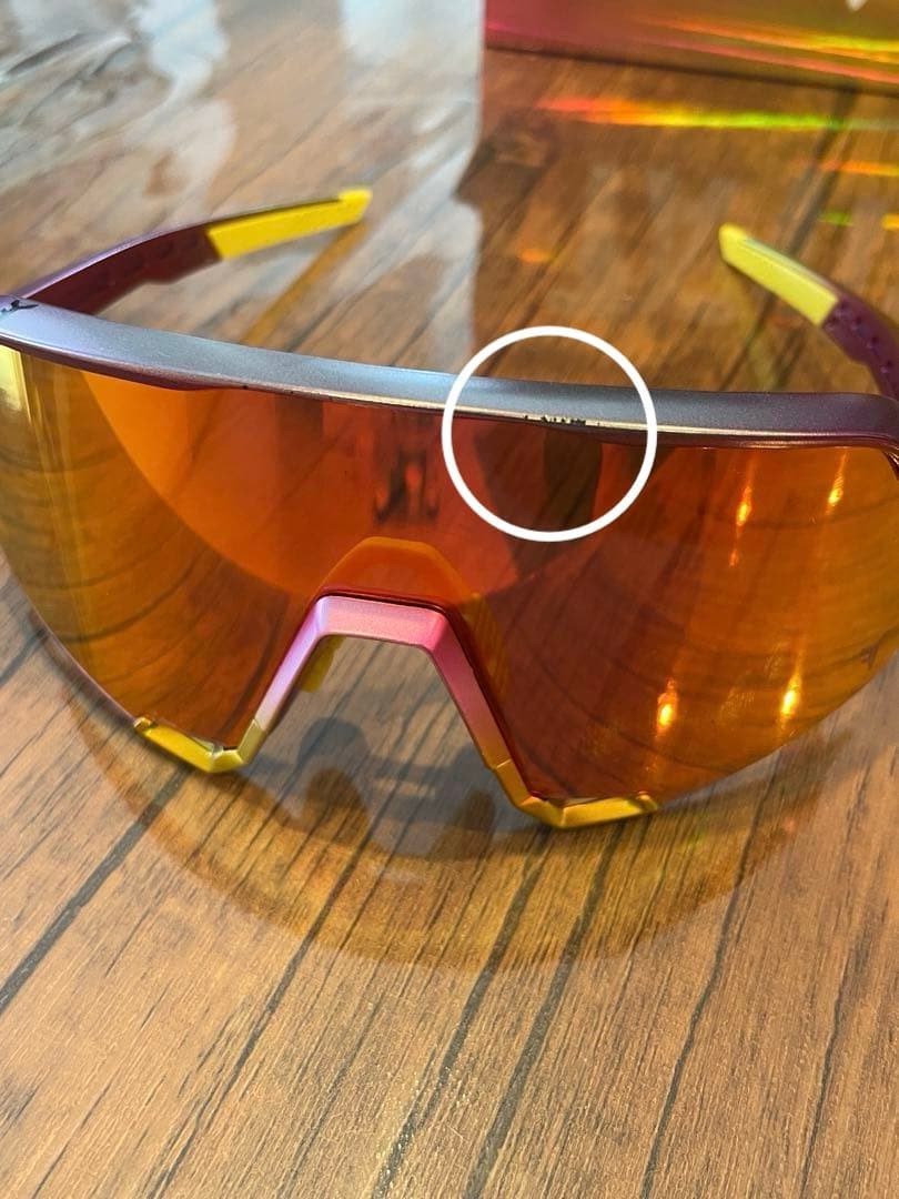 ワンハンドレッド サングラス S3 タティスJr 100% サングラス