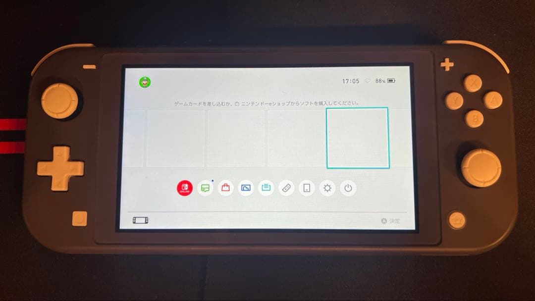 naonao Nintendo Switch Lite グレー　中古