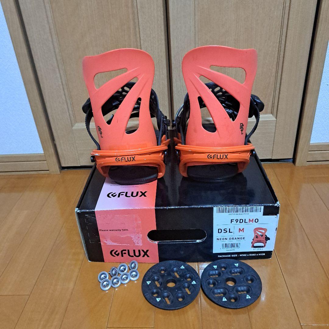 FLUX DSL 18-19 M ネオンオレンジ フラックス ビンディング