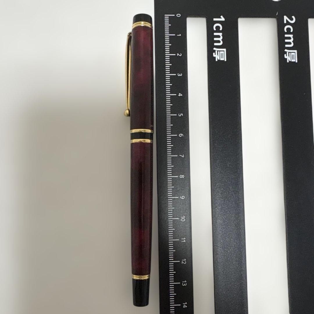 d*3様 パイロット　グランセ　14K刻印 ルビーレッドマーブル