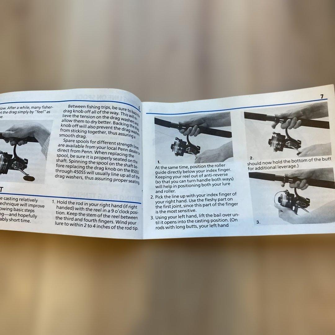 Penn 550 SS スピニングリール　替スプール付